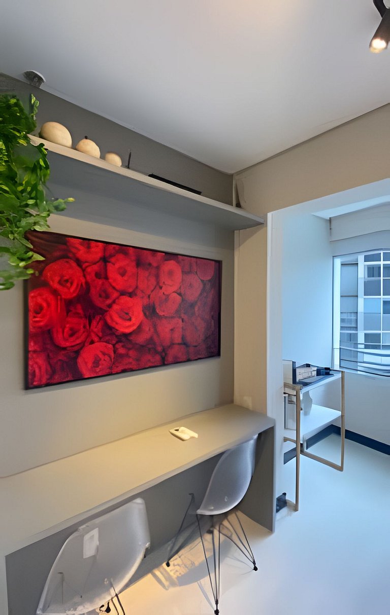 713 Conforto, Estilo e Vista para a Piscina