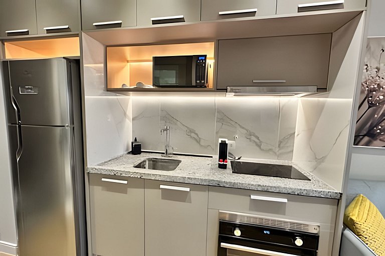 1209 Studio c/garagem na melhor localização