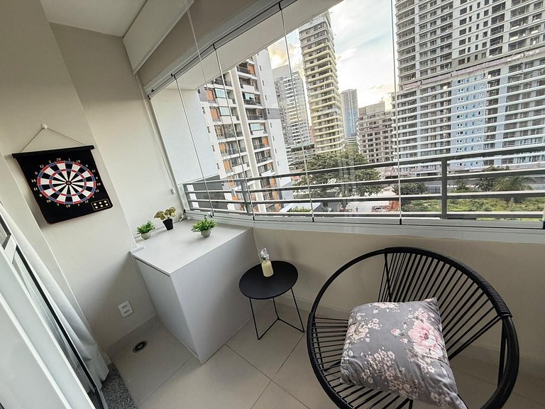 616 - Studio elegante e funcional com todo conforto