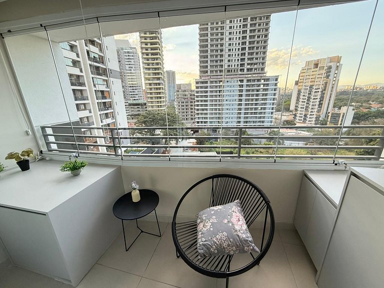 616 - Studio elegante e funcional com todo conforto