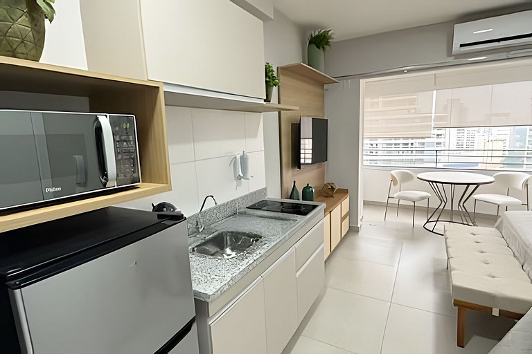 A passos do metrô Butantã, conforto e praticidade