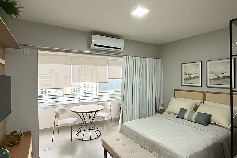 A passos do metrô Butantã, conforto e praticidade