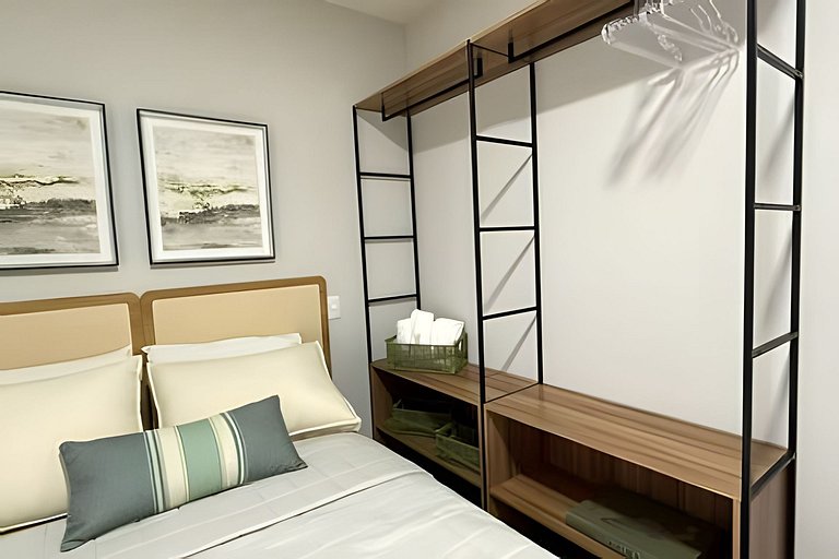 A passos do metrô Butantã, conforto e praticidade