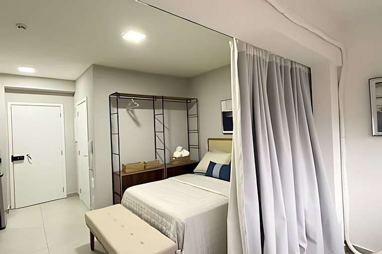 Studio moderno e funcional no Butantã