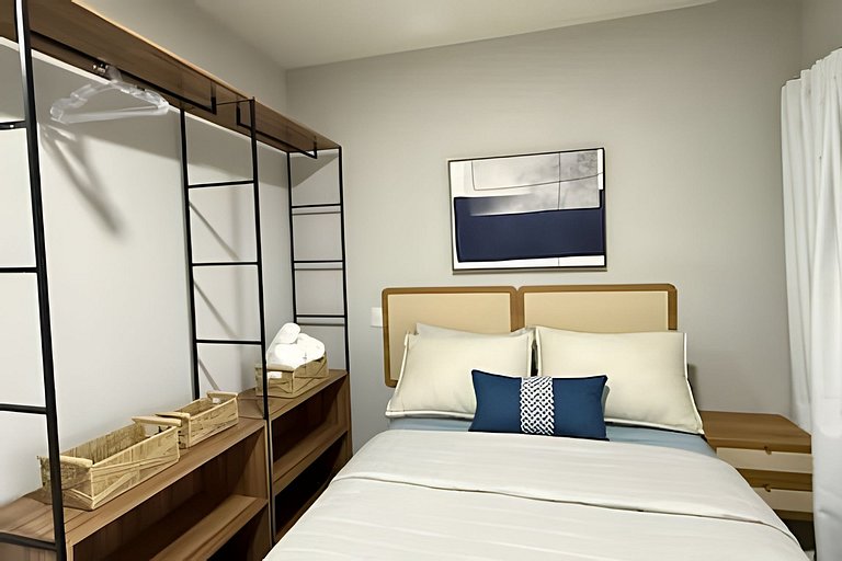 Studio moderno e funcional no Butantã