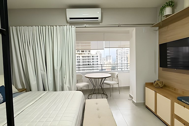 Studio moderno e funcional no Butantã