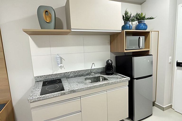 Studio moderno e funcional no Butantã