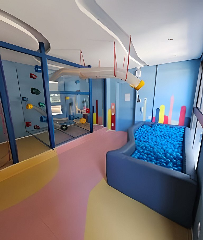 Studio no 22º andar c/ vista incrível Faria Lima