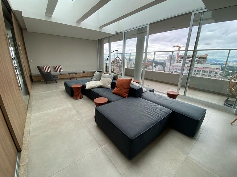 1017 Seu refúgio em SP com vaga de garagem