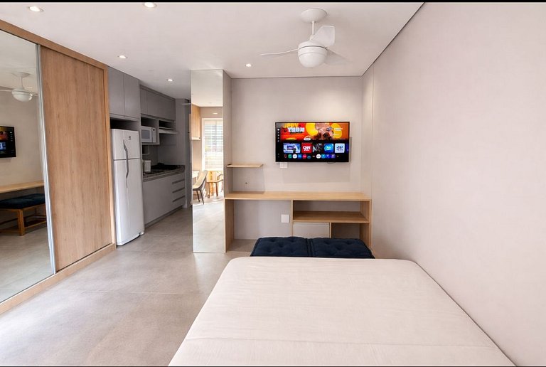 Studio Moderno e Completo no Butantã