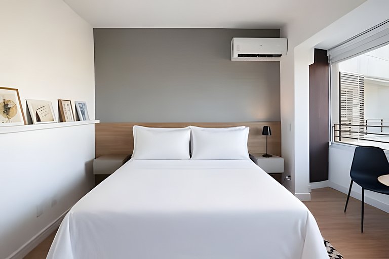 508 - Studio Aconchegante com Estrutura Completa