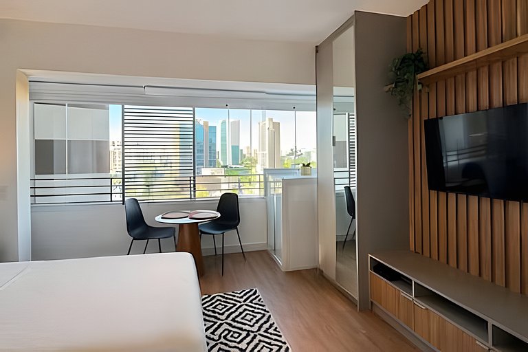 508 - Studio Aconchegante com Estrutura Completa