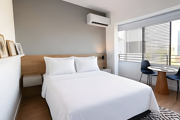 508 - Studio Aconchegante com Estrutura Completa