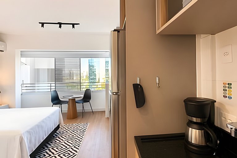 508 - Studio Aconchegante com Estrutura Completa