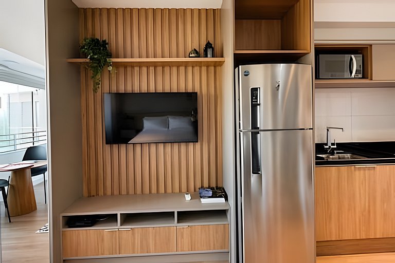 508 - Studio Aconchegante com Estrutura Completa