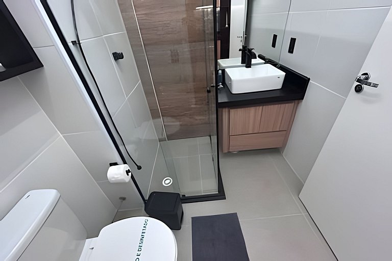 705 - Studio aconchegante e moderno
