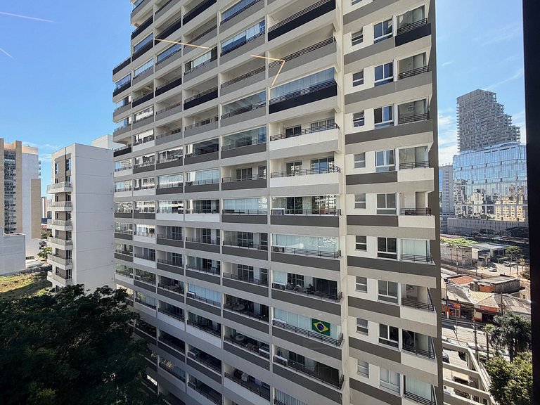 705 - Studio aconchegante e moderno