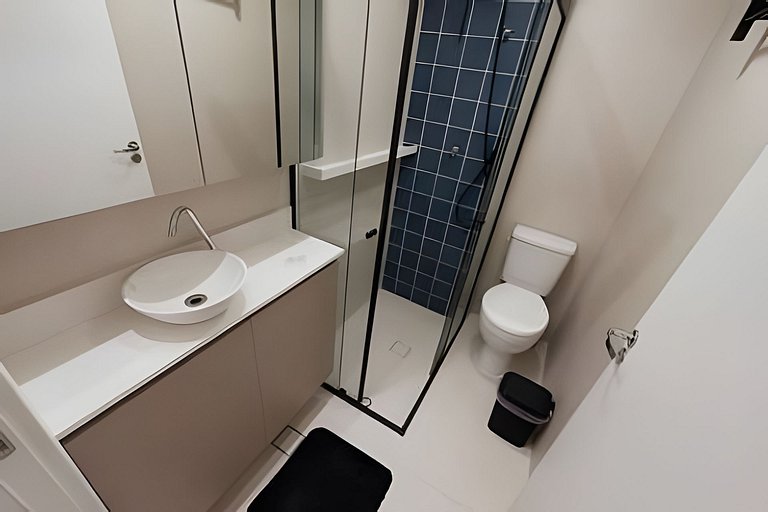 106 - Studio Novo com Academia e Lounge