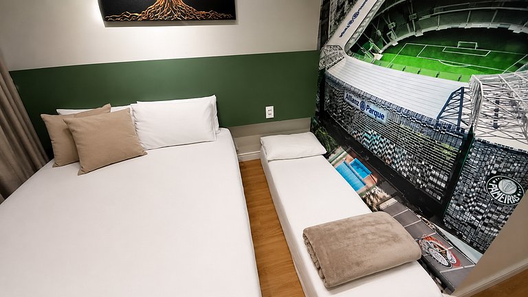 910 - Studio Palmeiras | A poucos minutos do Allianz Parque