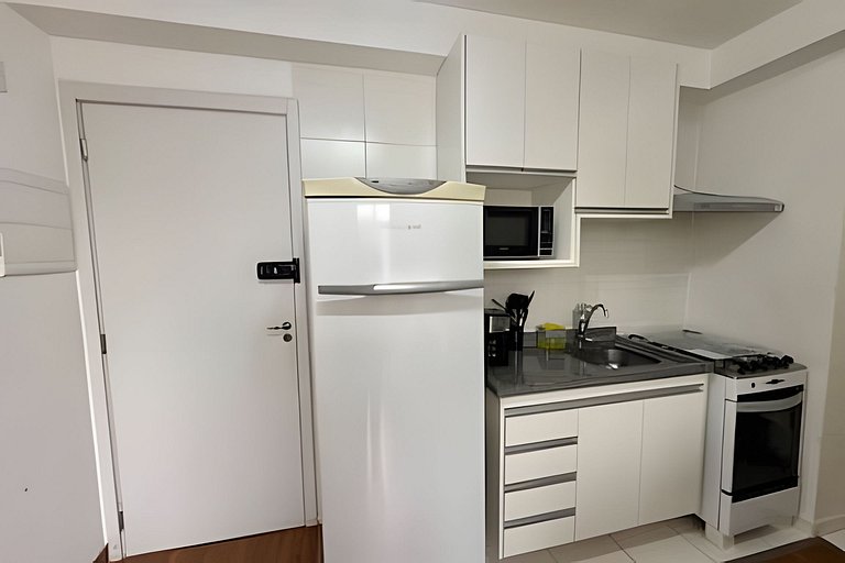 Aconchego retrô em SP | 2 quartos + home office