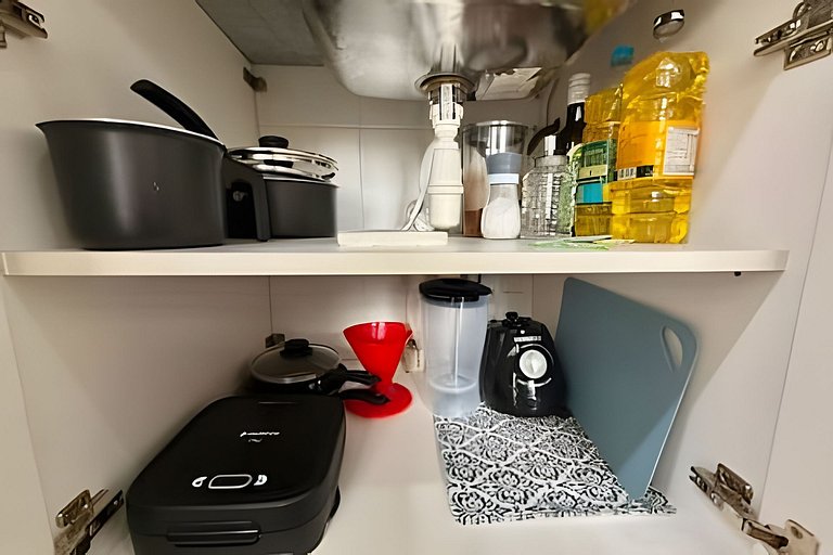 Aconchego retrô em SP | 2 quartos + home office