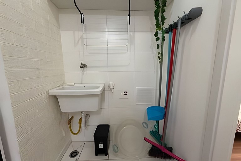 Aconchego retrô em SP | 2 quartos + home office