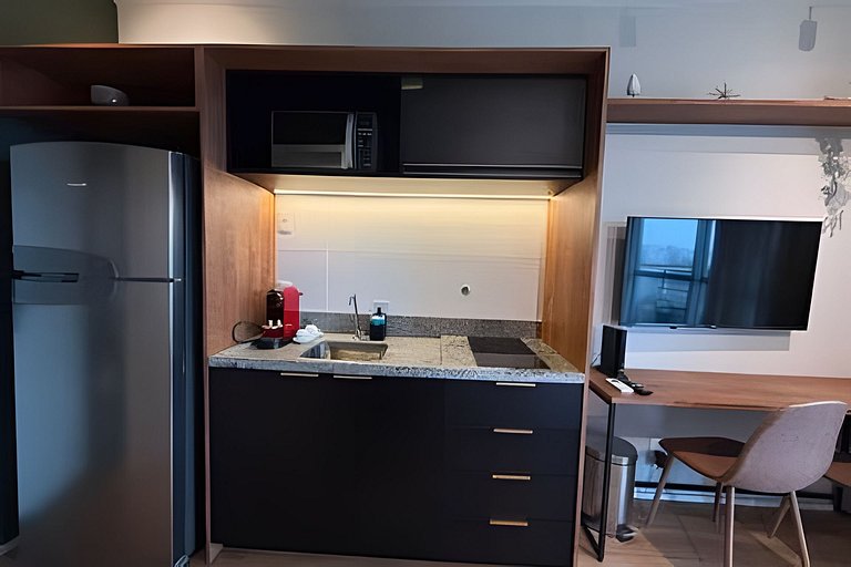 Elegância no Butantã | Studio Moderno e Completo