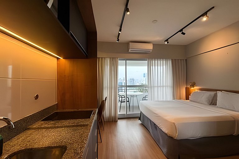 Elegância no Butantã | Studio Moderno e Completo