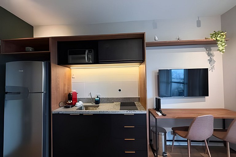 Elegância no Butantã | Studio Moderno e Completo