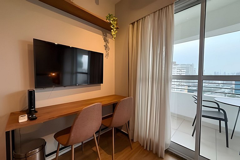 Elegância no Butantã | Studio Moderno e Completo