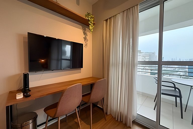 Elegância no Butantã | Studio Moderno e Completo