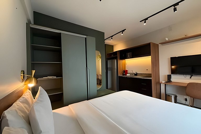 Elegância no Butantã | Studio Moderno e Completo