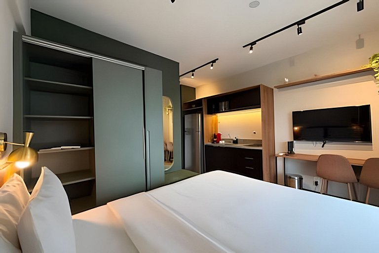 Elegância no Butantã | Studio Moderno e Completo
