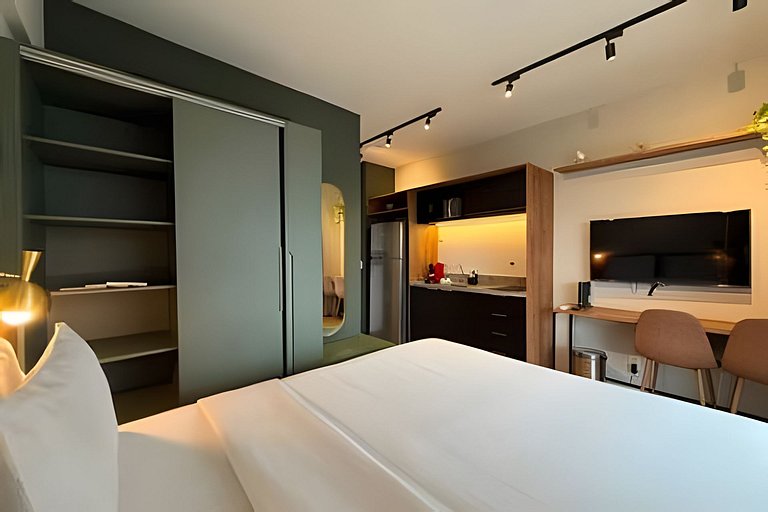 Elegância no Butantã | Studio Moderno e Completo