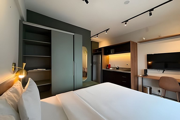 Elegância no Butantã | Studio Moderno e Completo