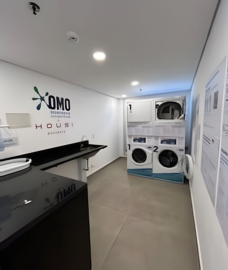 819 - Studio Iluminado com Vista Privilegiada
