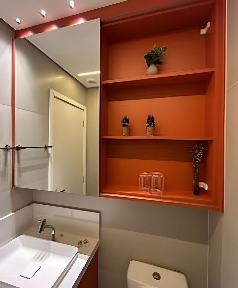 1610 - Studio Sofisticado | Conforto em Cada Detalhe